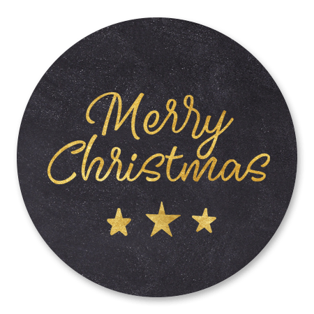 Krijtbord merry christmas